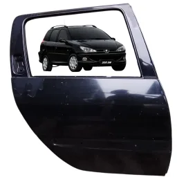 Porta Traseira Direita Peugeot 206 SW 2005 2006 2007 2008