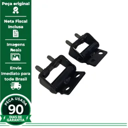 PAR DOBRADIÇA TAMPA TRASEIRA PAJERO SPORT 1998 A 2006