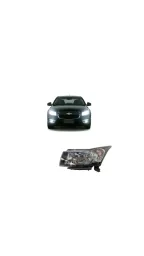 Farol Esquerdo Cruze 2012 a 2016 Mascara Negra