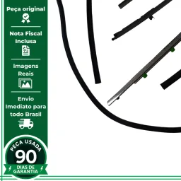 KIT PESTANA PORTA DIANTEIRA ESQUERDA HONDA CRV 2012 A 2016