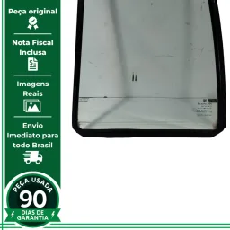 VIDRO FIXO PORTA TRASEIRA ESQUERDA GM, TRACKER 2001 A 2009