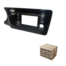 MOLDURA MULTIMIDIA HONDA CITY 2015 A 2019 ORIGINAL
