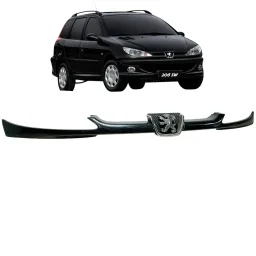 Moldura Grade friso frontal Peugeot 206 SW 2005 2008