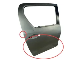 PORTA TRASEIRA DIREITA TOYOTA HILUX 2016 2017 2018/..