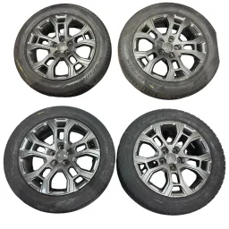 Jogo Rodas 18 com Pneus 225/55 Original Jeep 5 Furos