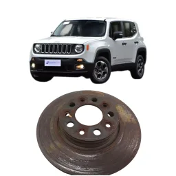 DISCO DE FREIO TRASEIRO ESQUERDO JEEP RENEGADE 2016