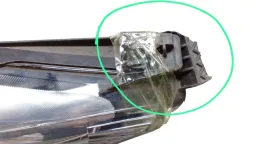 FAROL ESQUERDO NEW FIESTA 2014 2015 A 2019 AVARIA