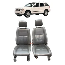 Par Bancos Dianteiros Elétrico Jeep Grand Cherokee 2007 2010