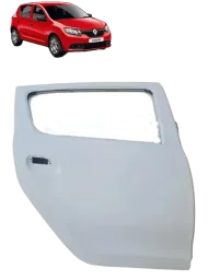 Porta Traseira Direita Sandero 2015 2016 2017/...