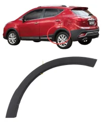 Moldura Paralama Traseiro Jac T5 2015 2016 2017 2018 ESQ
