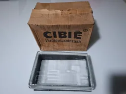 LENTE FAROL CIBIE ASSIMÉTRICO OPALA CARAVAN 1980 1981 A 1987