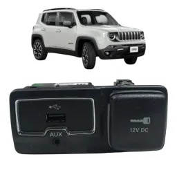 Tomada USB 12V DC Original Jeep Renegade 735604055