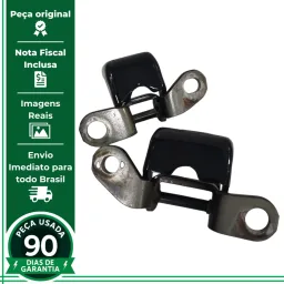 PAR DOBRADIÇA PORTA TRASEIRA ESQUERDA HONDA CRV 2007 A 2011