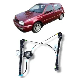 Máquina vidro golf dianteira esquerda VW Golf 1994 1998