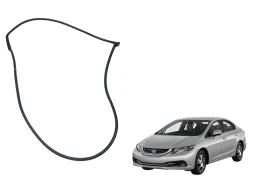 Borracha Vedacao Porta Dianteiro/Dir Honda Civic G9 2012/16