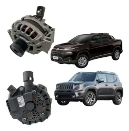 Alternador Renegade Argo Toro Cronos 1.8 Flx 16/22 (2 pinos)