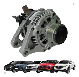 Alternador Mobi Uno Argo Cronos Pulse Strada 1.0 3cc 1.3 16/