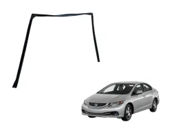 Borracha Vidro Porta Traseira/Esq Honda Civic G9 4p 2012/16