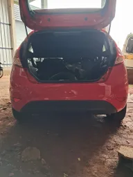 Parachoque Traseiro New Fiesta Hatch 2014 a 2019