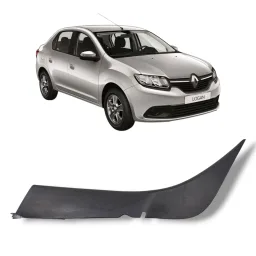 Moldura Soleira traseira esquerda Renault Logan 2015 2017
