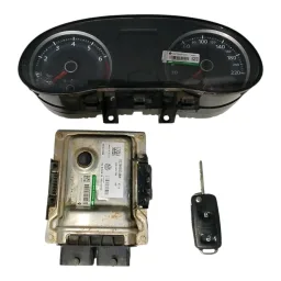 Kit Code Módulo Injeção Vw Saveiro 1.6 2018/22 5u0920865a