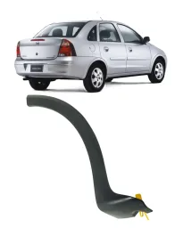 Moldura Paralama Traseiro Direito Corsa Sedan 2003 a 2012