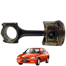 Pistao Biela Ford Escort Zetec 1.8 16V 1998 Stander 0,50