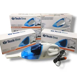 Aspirador De Pó Automotivo Para Limpeza Portátil Branco 60w