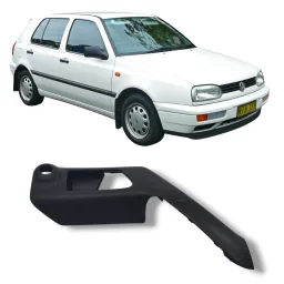 Moldura Puxador porta dianteira direita VW Golf 1995 1998