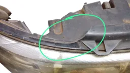 FAROL DIREITO GOL SAVEIRO PARATI G3 FOCO DUPLO CROM