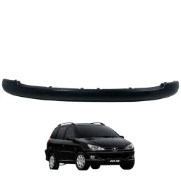 Moldura Friso Parachoque Dianteiro Peugeot 206 SW 2005 2008