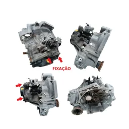 CAIXA CAMBIO GOL VOYAGE G7 G8 FOX 1.0 3CC 17/23 VER FIXAÇÃO