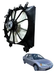 Defletor Ventoinha Helice Radiador Civic 1.7 2001 2002 2006