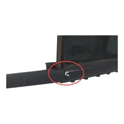 VIDRO VIGIA PORTA TRASEIRA ESQUERDA RENAULT SYMBOL 2009/2013