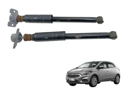 Par Amortecedor Suspensao Traseiro Gm Onix Prisma 2012/19