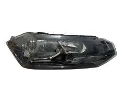 Farol Direito Polo Virtus 18/22 Masc Negra Friso Preto