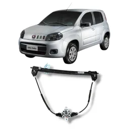 Máquina de Vidro Porta Esq Uno Vivace Fiorino 12 a 23 2P Man