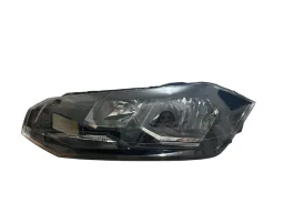 Farol Esquerdo Polo Virtus 18/22 Masc Negra Friso Preto