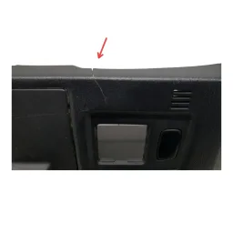 MOLDURA INFERIOR PAINEL CENTRAL PAJERO FULL 2008 A 2018