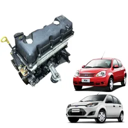 Motor Fiesta Ka 1.0 8v Zetec Flex 2007 2008 a 2014