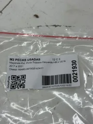 MAÇANETA EXT. PORTA TRASEIRA ESQUERDA HR-V 2016 À 2021