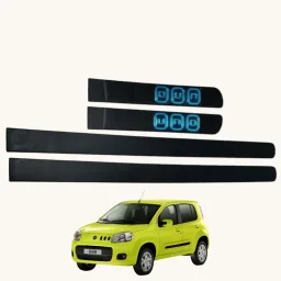Kit Frisos Laterais Porta Fit Uno 2 Portas 2011 2012 2014