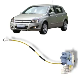 Fechadura Porta Dianteira Esquerda Vectra 2006 20a 2011 Azul