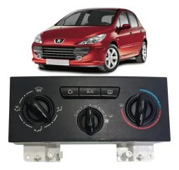 Comando Ar Condicionado Analógico Peugeot 307 C4 2002 a 2014