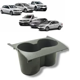 Porta Copos Console Gol Voyage Saveiro G6 G7 Cinza Original