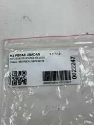 DIFUSOR DE AR GOL G5 2008 À 2013