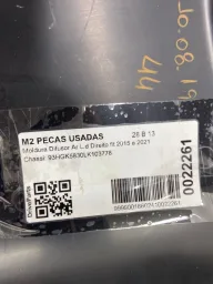 MOLDURA DIFUSOR AR L.D DIREITO FIT 2015 A 2021