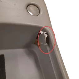 CONSOLE LUZ DE TETO PAJERO SPORT 1997/2008 MR240322 DETALHE
