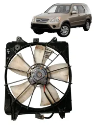 Defletor Ventoinha Helice Radiador CR-V 2000 2001 a 2006