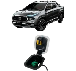 Tampa Portinhola Tanque Fiat Toro 2021 2022 2023 2024